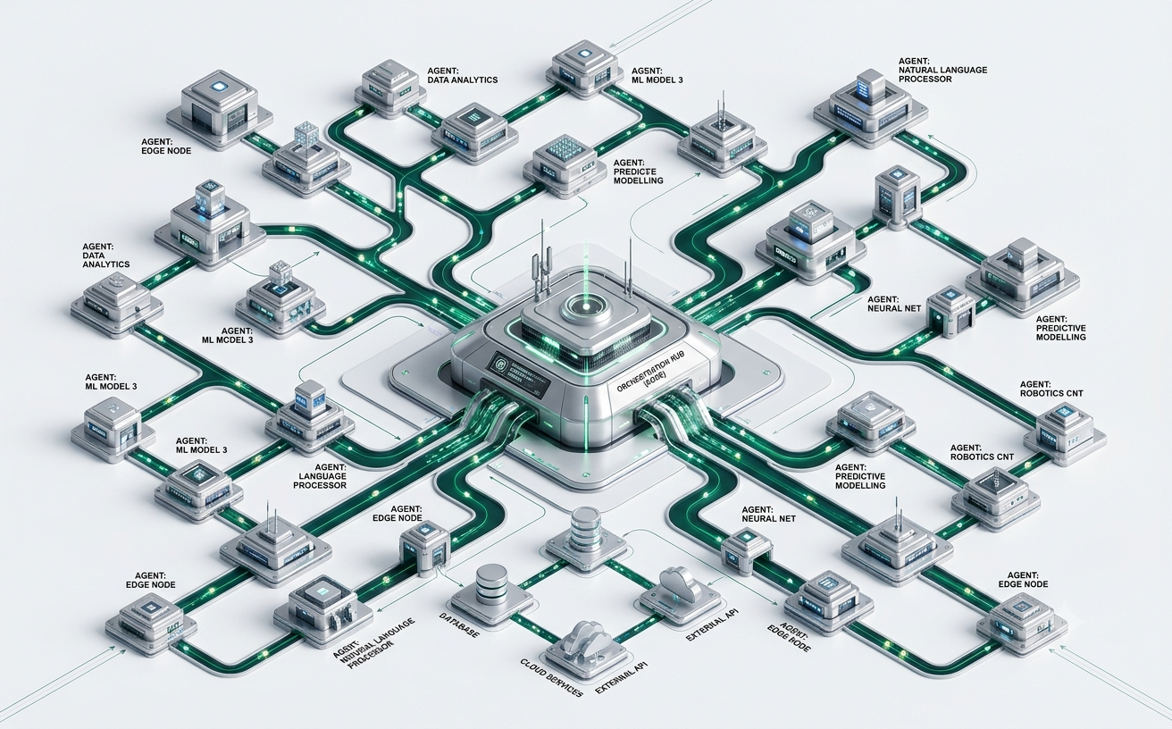 Offshore Development Teams: AI agent nodes